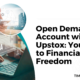 Open Demat Account with Upstox: Your Path to Financial Freedom