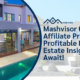 Mashvisor (US) Affiliate Program: Profitable Real Estate Insights Await!