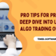 Pro Tips for Profit: A Deep Dive into Upstox Algo Trading Options