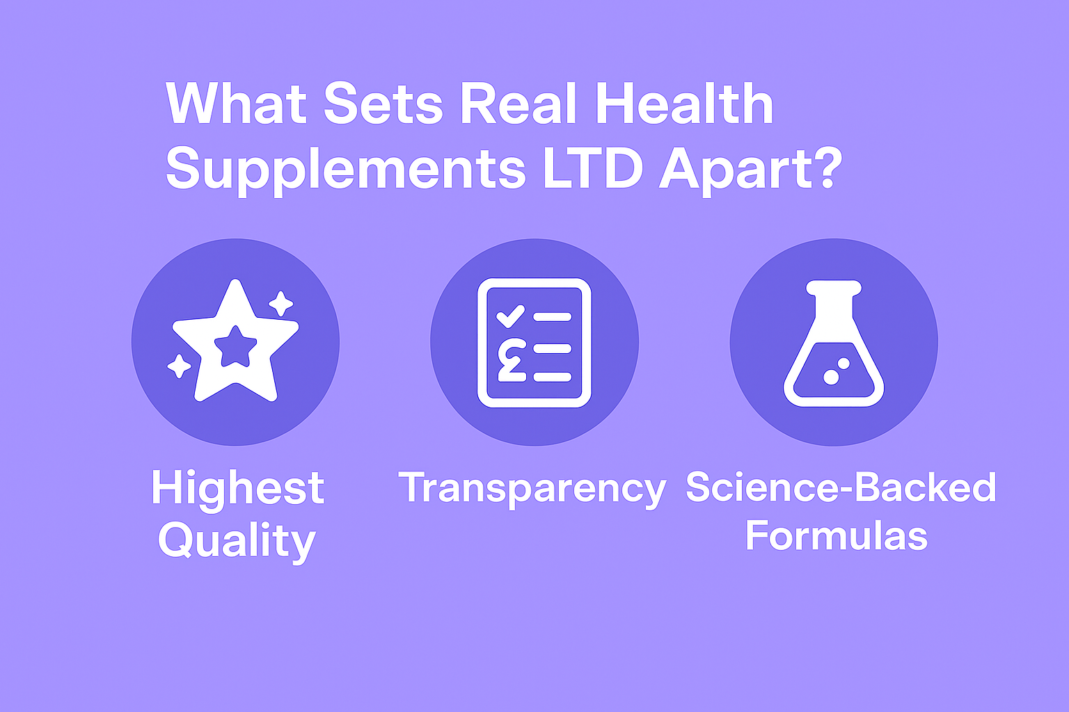 Real Health Supplements LTD